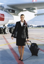 Tiếp viên hãng bay Swiss International Airlines