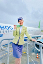 Tiếp viên hãng bay Bamboo Airways