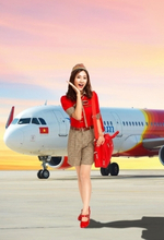 Tiếp viên hãng bay Vietjet Air