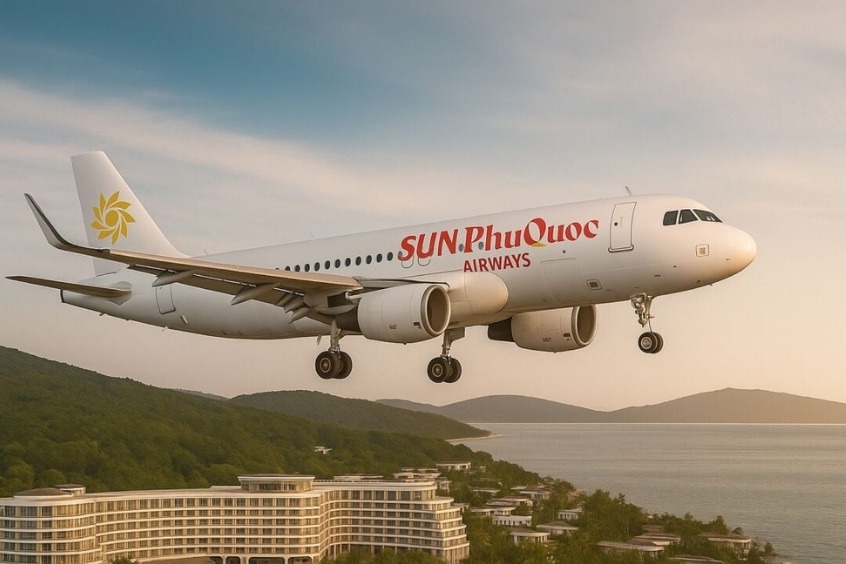 Banner-Hãng hàng không Sun PhuQuoc Airways ra mắt từ tháng 10/2025